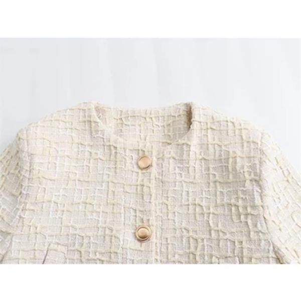 Jaqueta chique para jovens feminina, casaco curto, quente, moda de rua, novo, primavera, 2022