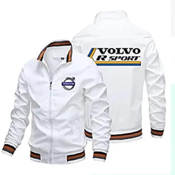 Jaqueta masculina com zíper gola alta, roupas de motocicletas, ao ar livre, fora da estrada, lazer, alta qualidade, nova moda, primavera e outono