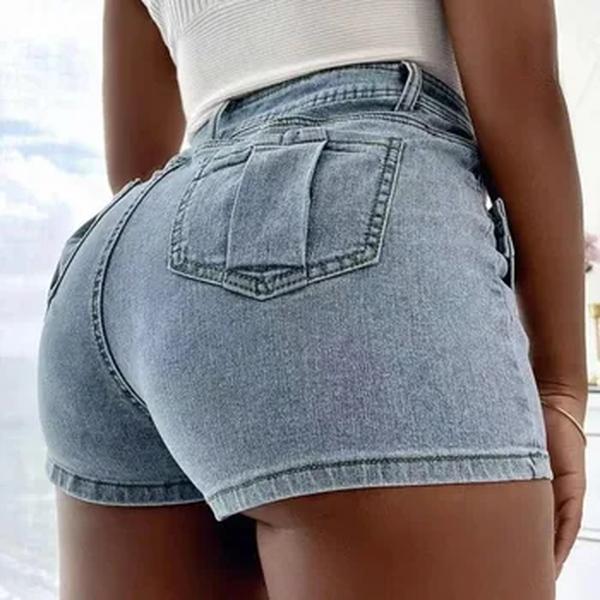 Minissaia jeans irregular feminina, saia feminina de cintura alta, moda vintage, casual de rua, verão