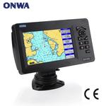 LCD GPS Chart Plotter com Antena e Built-in Classe B AIS Transponder Combo, ONWA KP-39A, 7 "Color, Marinha Navegador GPS
