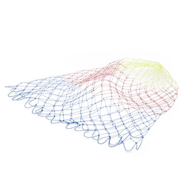 Rede de pesca de nylon de 5 tamanhos, ferramentas de pesca dobráveis, rede dobrável de profundidade de buraco de malha