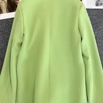 Fato esportivo casual feminino, jaqueta chique, blazers elegantes, moda coreana, luxo, outono, inverno, 2023