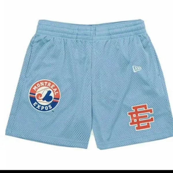 Edalson-short básico de malha para homens, clássico floral estampado, ginásio, basquete, esportes, casual, novo verão, 2024