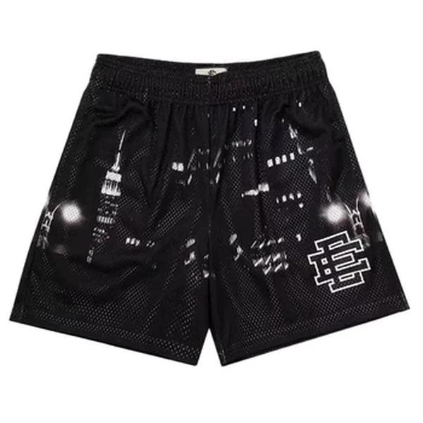 Edalson-shorts casuais masculinos, malha respirável, exercício, fitness, corredor, novo estilo, verão, 2024