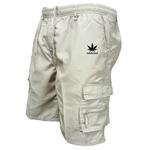 Shorts de carga com bolso múltiplo masculino, calça curta casual de verão, roupa esportiva confortável, nova moda, ao ar livre, 2024