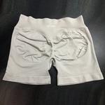 Dfyne-Cintura Baixa Sem Costura das Mulheres Yoga Shorts, Scrunch Bum Ginásio Shorts, Workout Biker Short, Stretch Fitness Curto, Impacto, 4,5''