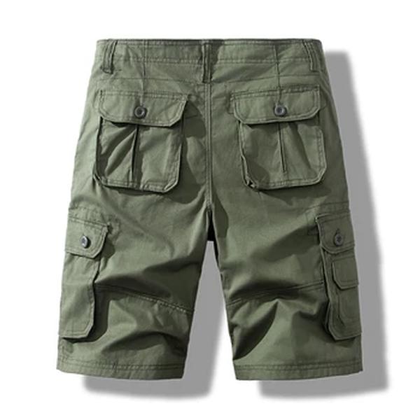 Calções de algodão para homens, calças táticas, calças esportivas casuais, streetwear para caminhada e pesca