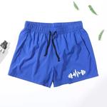 Calções Esportivos Masculinos de Secagem Rápida, Calça Badminton, Roupa Esportiva de Ginástica, Respirável, Casual, Fino, Verão, M-3XL
