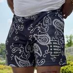 Calções de basquetebol americano masculino, desportiva casual, secagem rápida, respirável, solta, calças de quarto, nova