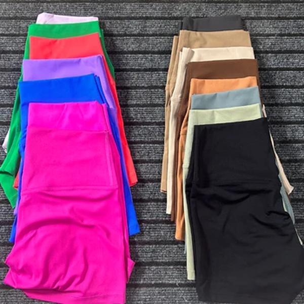 Shorts de ioga apertados para mulheres, cintura alta, sexy push up, shorts esportivos fitness, calças de corrida wicking, ginástica e ciclismo