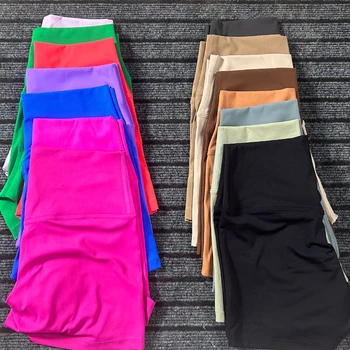 Shorts de ioga apertados para mulheres, cintura alta, sexy push up, shorts esportivos fitness, calças de corrida wicking, ginástica e ciclismo