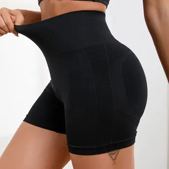 Seamless Push Up Yoga Shorts para Mulheres, Fitness Sportwear, Casual Tummy Control, Shorts de ciclismo feminino, Running, Quick Dry, Gym