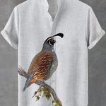 Camisa estampa do golfinho havaiano, camisa da praia dos homens, tamanho positivo, venda quente, Harajuku, tamanho europeu, praia, comércio exterior, 2024