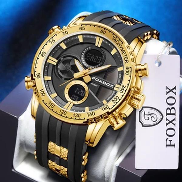 LIGE-Relógio Digital Eletrônico Impermeável Masculino, Relógio de Pulso de Quartzo, Relógios Esportivos, Marca de Luxo Top, Moda Original, Novo