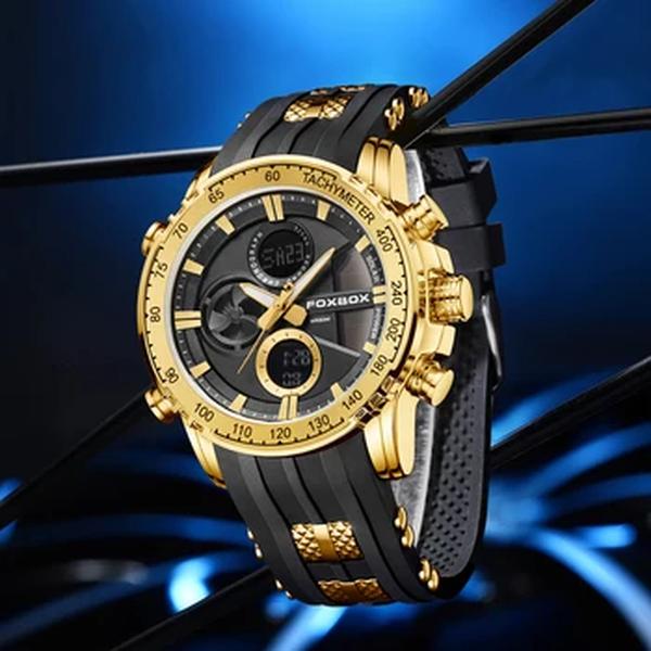 LIGE-Relógio Digital Eletrônico Impermeável Masculino, Relógio de Pulso de Quartzo, Relógios Esportivos, Marca de Luxo Top, Moda Original, Novo