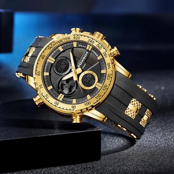 LIGE-Relógio Digital Eletrônico Impermeável Masculino, Relógio de Pulso de Quartzo, Relógios Esportivos, Marca de Luxo Top, Moda Original, Novo