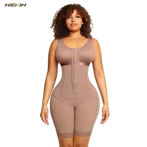 Fajas colombianas estágio 2 para mulher pós-parto cinto bbl bodysuit pós-operatório shapewear fajas espartilho emagrecimento shaper corpo