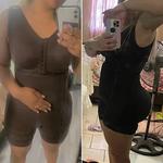 Side Zipper Body Shaper para mulheres, Faja Bodysuit, top espartilho, Bustier, cintas colombianas originais, pós-parto Slim Shapewear, roupa interior feminina