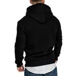 FGKKS-Hoodies de manga comprida masculino, moletom casual para menino, blusa superior masculina, monocromática, moda, primavera, outono, 2023