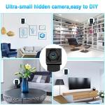 Mini Indoor Camera Vigilância, Baby Monitor, Camcorder Segurança, Cam IP, Audio Video Recorder, Wi-Fi, 1080P HD, DIY