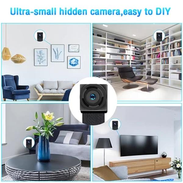 Mini Indoor Camera Vigilância, Baby Monitor, Camcorder Segurança, Cam IP, Audio Video Recorder, Wi-Fi, 1080P HD, DIY