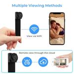 Mini Indoor Camera Vigilância, Baby Monitor, Camcorder Segurança, Cam IP, Audio Video Recorder, Wi-Fi, 1080P HD, DIY