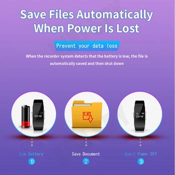 espiã escondido Mini câmera relógio voz gravador de vídeo 1080P HD DV Profissional pulseira digital dictafone som pequeno micro para casa segura