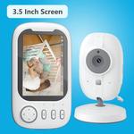 Baby Monitor Vídeo Sem Fio com Alimentação Tipo-C, Áudio Bidirecional, Câmera de Segurança, Babá, Visão Noturna, Vídeo, 3.5 ", LCD