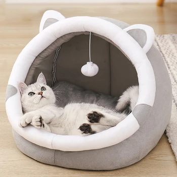 Cama lavável para gatos e cães, Pet House, Kitten Lounger, Almofada, Small Dog Tent Mat, Cesta de cachorros, Cave Mat, Suprimentos macios