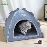 PUPCA-Pet Tent Cave Hut, Casa de sono para gatinho, Puppy Playpen, Cesta de gaiola, porca, canil, Small Dog House, cama, Chihuahua