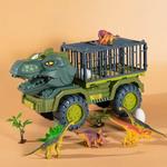 Boys Car Toys Dinosaur Truck Transportadora de Transporte Veículo Dino Modelo Animal Tyrannosaurus Rex Truck Game Children Birthday Gifts