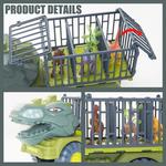 Boys Car Toys Dinosaur Truck Transportadora de Transporte Veículo Dino Modelo Animal Tyrannosaurus Rex Truck Game Children Birthday Gifts