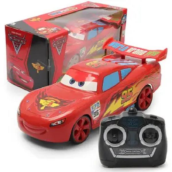 Disney Pixar Cars 3 Carro de Controle Remoto, Brinquedo Elétrico, Relâmpago McQueen, Hulked Spiderman, Presente Kids, Menino