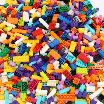 Blocos de Construção Criativos para Crianças, DIY City Bricks, Figuras Modelo em Massa, Brinquedos Educativos, Compatível com Todas as Marcas, 1000 PCs, Quente