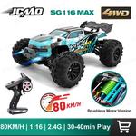 ZLL-SG116 MAX Professional Car Racing, Brushless Brinquedos Controle Remoto, 4WD, 80KM, H, 2.4G, alta velocidade, Off-Road Drift Cars