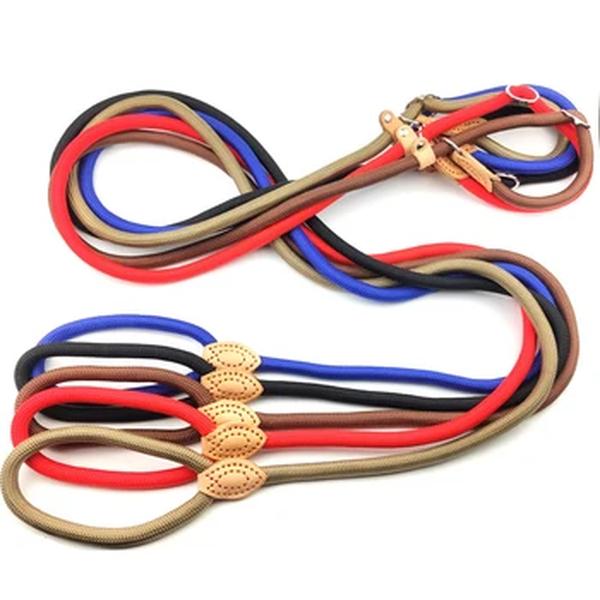 Ajustável Nylon Pet Lead Leash, Arnês Do Cão, Cinto De Corda Durável, Acessórios Leve Do Gato