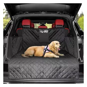 Waterproof Dog Car Seat Cover, Anti-sujo Auto Trunk Mat, Pet Protector Transportadores, Hammock Almofada, se encaixa a maioria dos carros