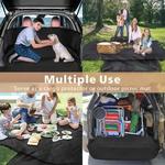 Waterproof Dog Car Seat Cover, Anti-sujo Auto Trunk Mat, Pet Protector Transportadores, Hammock Almofada, se encaixa a maioria dos carros