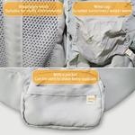 Egobaby-porta-bebés multifuncional, multifuncional, respirável, mochila, para crianças, para crianças pequenas, com cinto