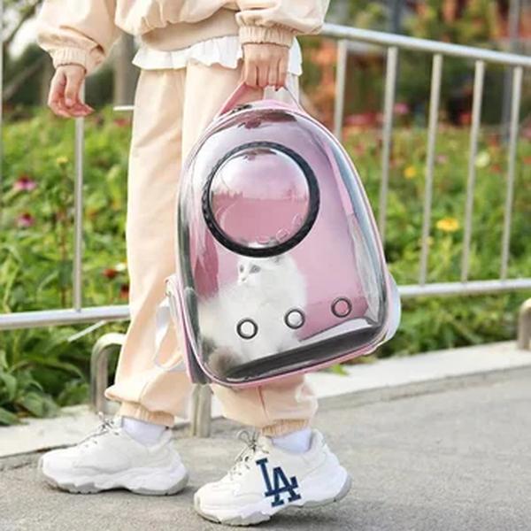 Impermeável Pet Transportadora Mochila, Cápsula espacial, Bubble Cat Backpack, Uso ao ar livre