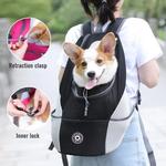 Pet cão portador saco transportadora para cães mochila para fora do ombro duplo portátil mochila de viagem ao ar livre saco do portador do cão conjunto viagem