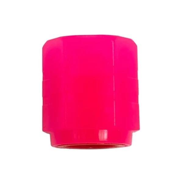 Fluorescente Pneu Air Valve Stem Cover, Luminous Tire Cap, Auto Styling Acessórios, Rosa Carro, Motocicleta, 4pcs