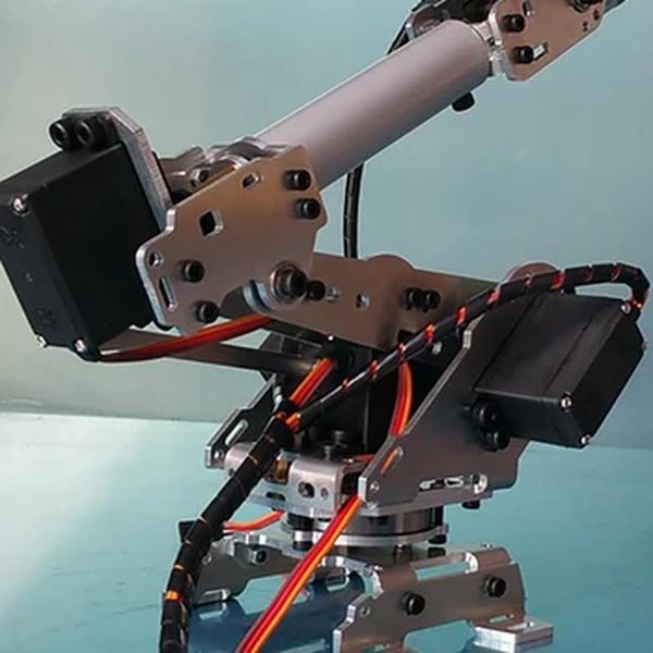 Multi-Dof Braço Robô, Abb Manipulador Industrial, Garra Gripper com MG996R para Arduino, Kit DIY, 6-Axis Projeto Braço Robótico