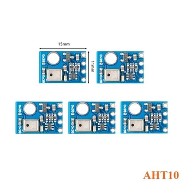 Sensor Digital de Temperatura e Umidade, Módulo de Medição, Alta Precisão, IIC, I2C, 1.8-3.6V, Substituir SHT20, AM2302, AHT10, 1-10Pcs