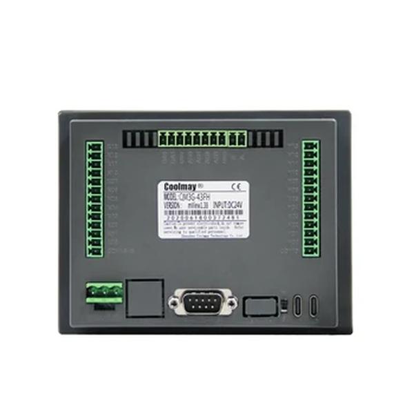 Coolmay-Controlador Lógico Programável, Saída Transistor, Industrial, Tudo em Um, PLC, Programável, 12di, 12do, RS485, RS232, 4,3 polegadas