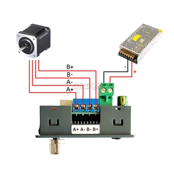 Unidade integrada 42 57 controlador do motorista do motor deslizante para a frente controle reverso motorista ângulo de pulso velocidade plc comunicação serial