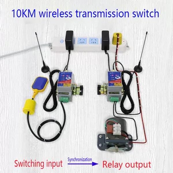 Módulo transmissor e receptor sem fio, Signal Enhancing Controller, Interruptor de controle remoto PLC, LR121