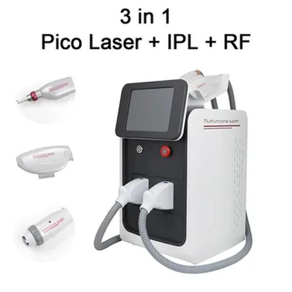 O dispositivo profissional para a remoção do cabelo, laser do diodo, OPTA, IPL, Portable, ND Yag, remoção da tatuagem, 3 em 1 máquina