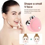 Portátil Face Slimming Massager, Micro Atual Beleza Instrumento, Mini EMS Delicado Contorno, Levantamento e Refirmamento da Pele Facial