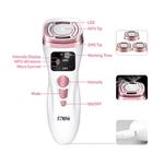 Mini máquina ultra-sônica HIFU, EMS Micro atual Facial beleza instrumento, endurecendo cuidados com a pele, ferramenta anti-rugas, novo